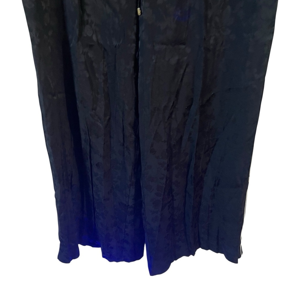 NWT Lauren Ralph Lauren Black Wide-Leg Pants Women Size 14 - Picture 3 of 7